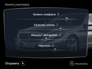 Мобильное приложение для тест драйва. Оценка